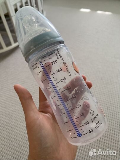 Бутылочки для кормления nuk 6-18 мес