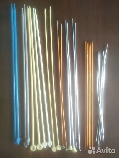 Крючки и спицы для вязания