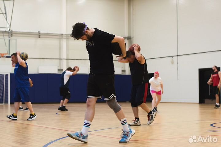 Тренировки по баскетболу