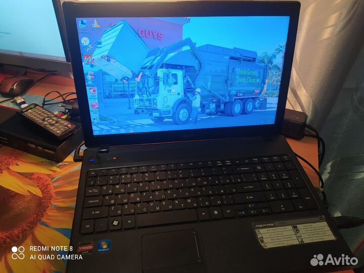 Ноутбук Acer aspire5552g рам 6, 4 ядра, 2 диска