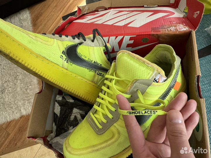 Кроссовки Nike Off-White x Air Force 1 Low Volt