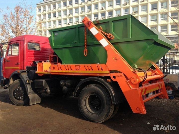 Вывоз мусора контейнерами