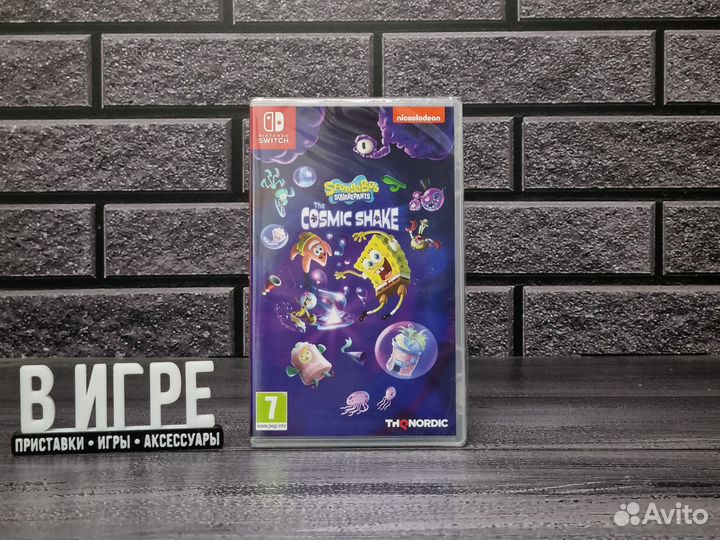 Новый SpongeBob SquarePants: Cosmic Shake (Switch)