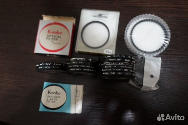 Светофильтры 49,52,58,62мм