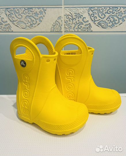 Резиновые сапоги crocs c6