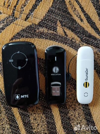 Модемы, роутер и внешний аккумулятор