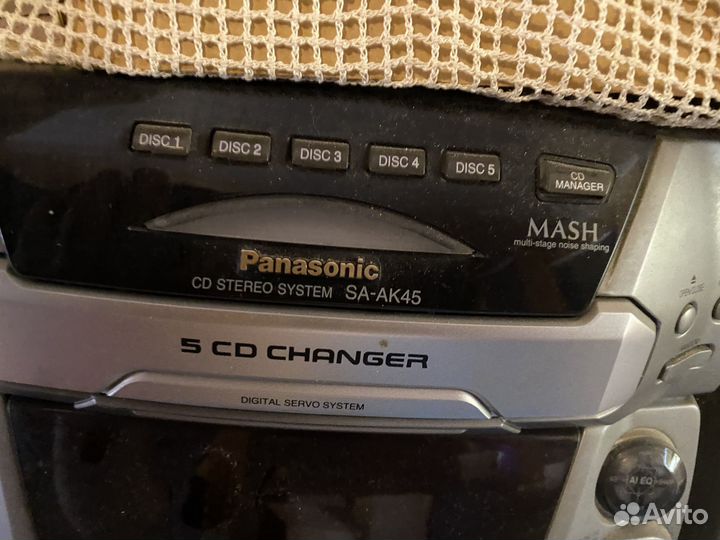 Музыкальный центр panasonic sa ak45