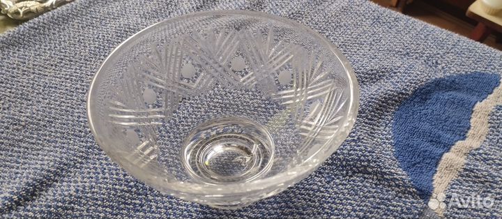 Хрустальная ваза