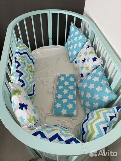 Детская кроватка трансформер