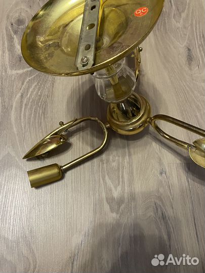 Люстра потолочная СССР и плафон