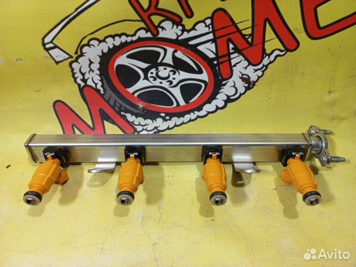 Топливная рампа с форсунками Kia Rio IV 4 FB 1.4