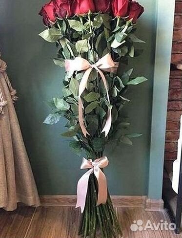 Высокие розы Букеты с доставкой