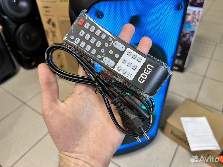 Блютуз колонка мощная 1200W напольная Eden 1016