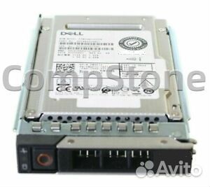 Накопитель SSD 400-auqm Dell 3.84TB 12G 2.5 SAS RI