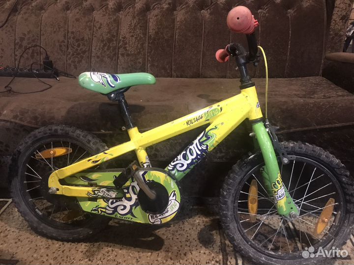 Детский велосипед scott voltage jr16