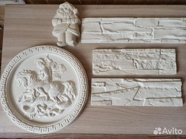 Изготовление декоративного панно и кирпича