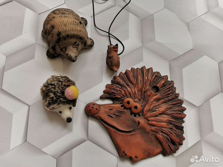 Фигурки ёжик, ёж для коллекции, сувениры