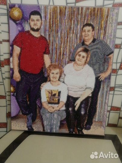 Алмазная мозаика - картина по фото