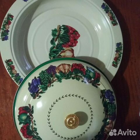 Поднос с крышкой,чудушница