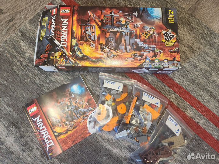 Коллекция наборов Lego Ninjago (б/у)