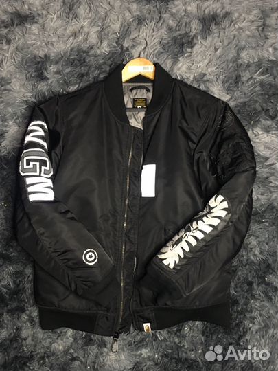 A bathing ape бомбер оригинал