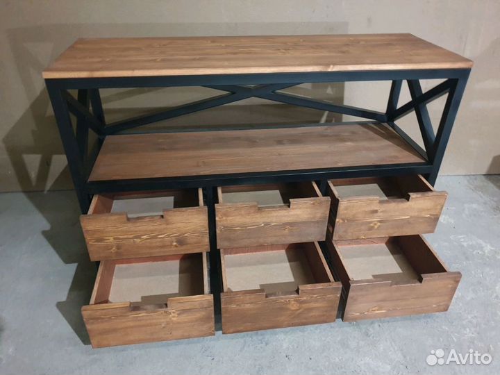 Изготовление лофт мебели на заказ от производителя