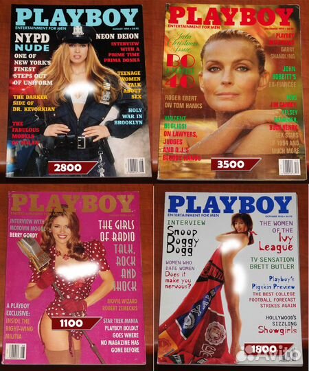 Журналы Playboy US