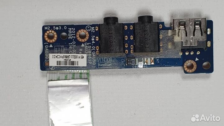 Плата USB audio ноутбука HP Sleekbook Envy 6