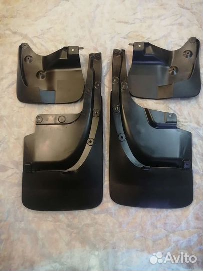 Брызговики Ленд Крузер 200 комплект 4шт