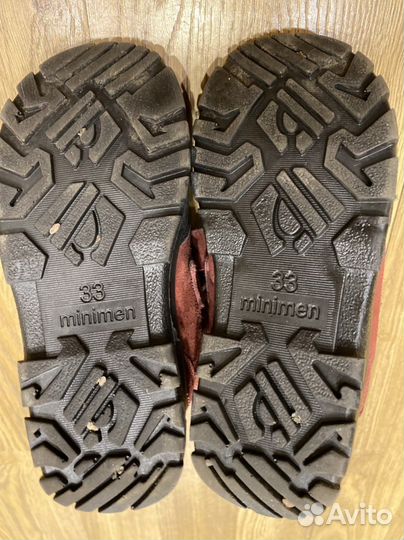 Зимние ботинки minimen 33