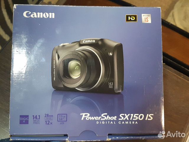 Компактный фотоаппарат Canon PowerShot SX150 IS объявление продам