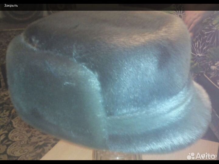 Мужская зимняя шапка овчина науральная р 58—60