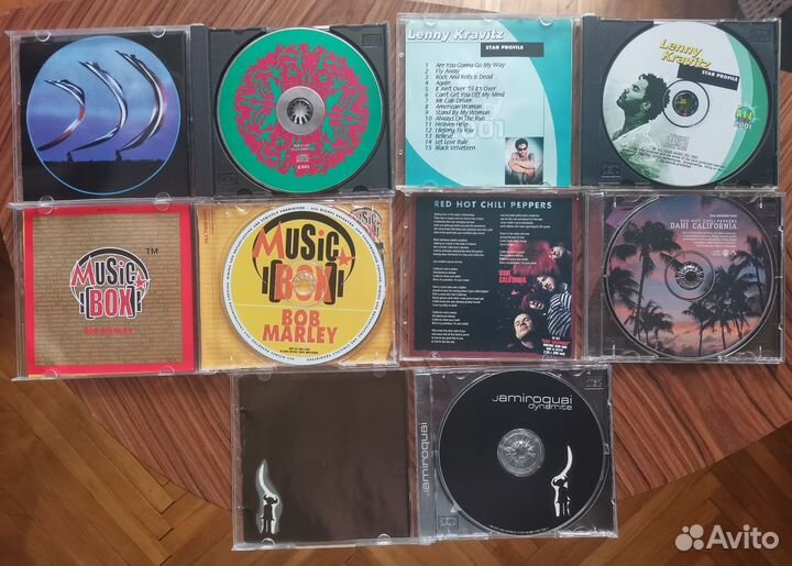 Музыкальные cd диски. Зарубежные R-V