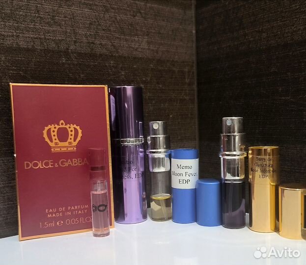 Сет отливантов селективной парфюмерии