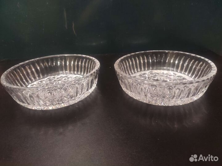 Хрустальное блюдо СССР