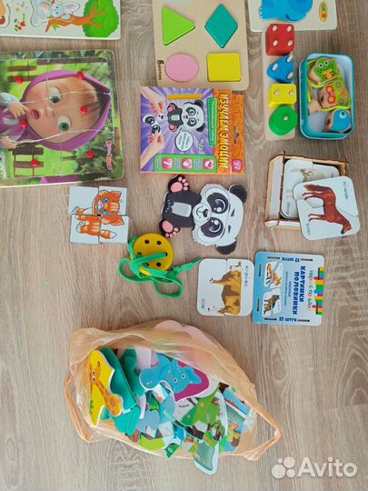 Развивающие деревянные игрушки