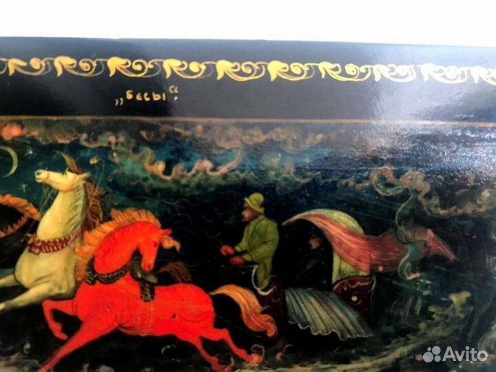 Шкатулка Палехская