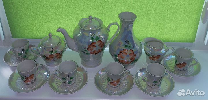 Кофейный набор фарфор