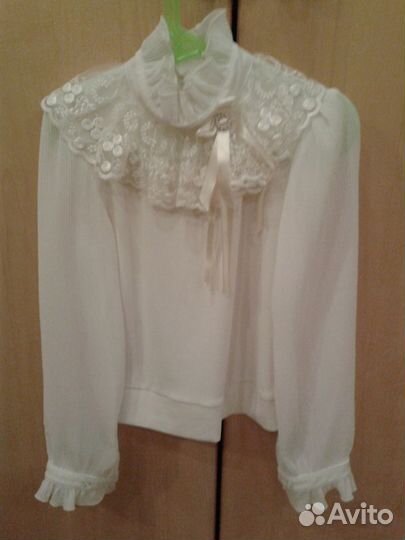 Нарядная блузка для девочки, р. 134