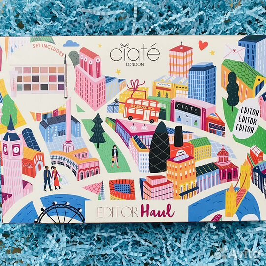 Ciate London набор тени,подводка,блеск для губ