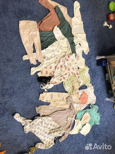 Детские вещи H&M 62-68 размер для девочки пакетом