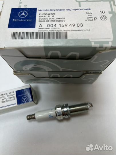 Свечи зажигания Mercedes-Benz A0041594903 original