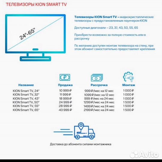 Телевизор SMART tv