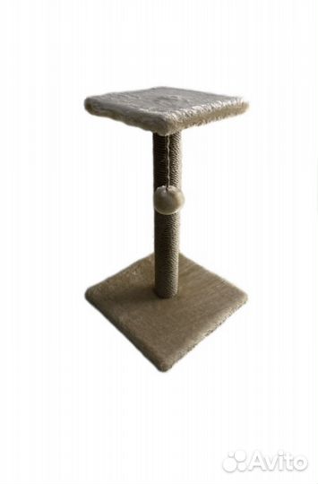 Когтеточка для котиков,с полкой