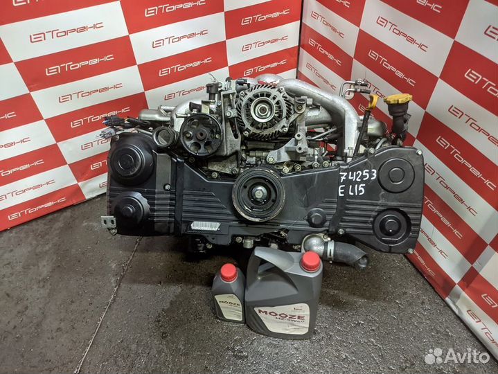 Двигатель EL15 на impreza