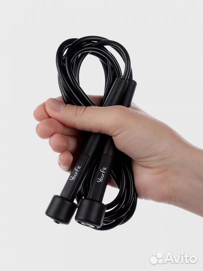 Набор скакалка и фитнес резинки. Премиум материал