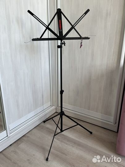 Пюпитр держатель для нот черный hohner