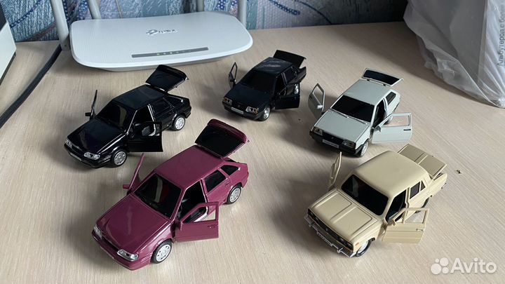 Игрушечные модельки ваз 2106 21099 2114 2108