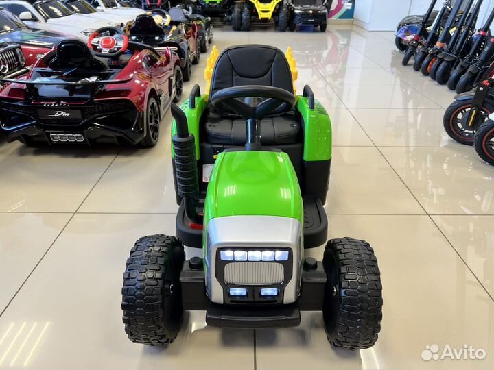 Электромобиль XMX Трактор с Прицепом 12V