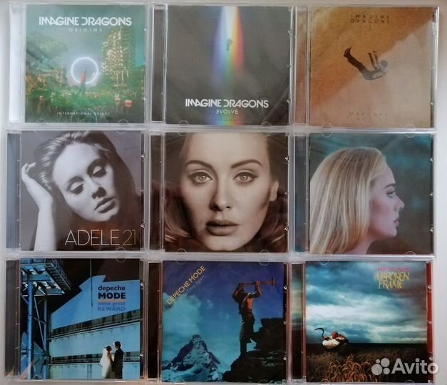 CD диски разные жанры часть 3